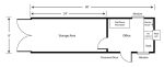 40ft Mobile Office Shipping Container with Storage
