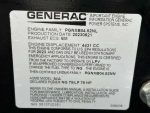 New / Surplus Generac SG050NA Natural Gas / LP Generator, 0 Hrs, EPA Certified - 1 or 3 Phase