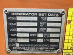 Used Generac SD060 Diesel Generator, 234 Hrs