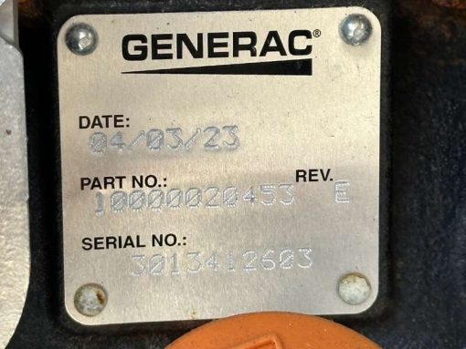 New / Surplus Generac SG050NA Natural Gas / LP Generator, 0 Hrs, EPA Certified - 1 or 3 Phase