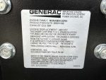 New / Surplus Generac SG050NA Natural Gas / LP Generator, 0 Hrs, EPA Certified - 1 or 3 Phase
