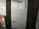 Used Generac SG050NA Natural Gas / LP Generator, 2244 Hrs, EPA Certified - 1 Phase