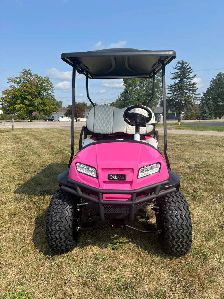 2023 Club Car Onward Blush Special Edition Lifted 4 Passenger AC HP Electric 2023 Club Car Onward Blush Special Edition Lifted 4 Passenger AC HP Electric