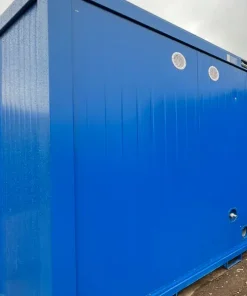 NEW 1 Toilet & 1 Shower Block | 8×5 Ft | Portable Containex Unit | Blue