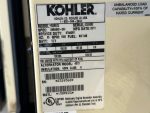 Used Kohler 150REZG GM 8.1L Natural Gas Generator, 494 Hrs