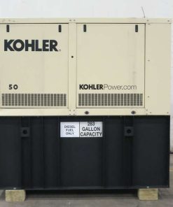 New / Surplus Kohler 50REOZJE Diesel Generator, 0 Hrs, EPA Tier 3, Single Phase